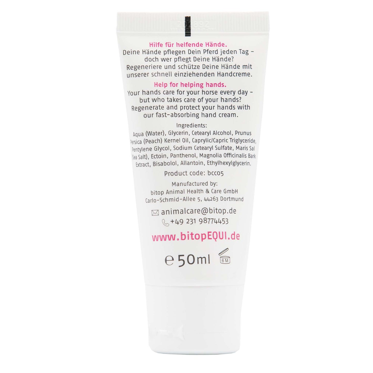 bitopEQUI® Hand Cream