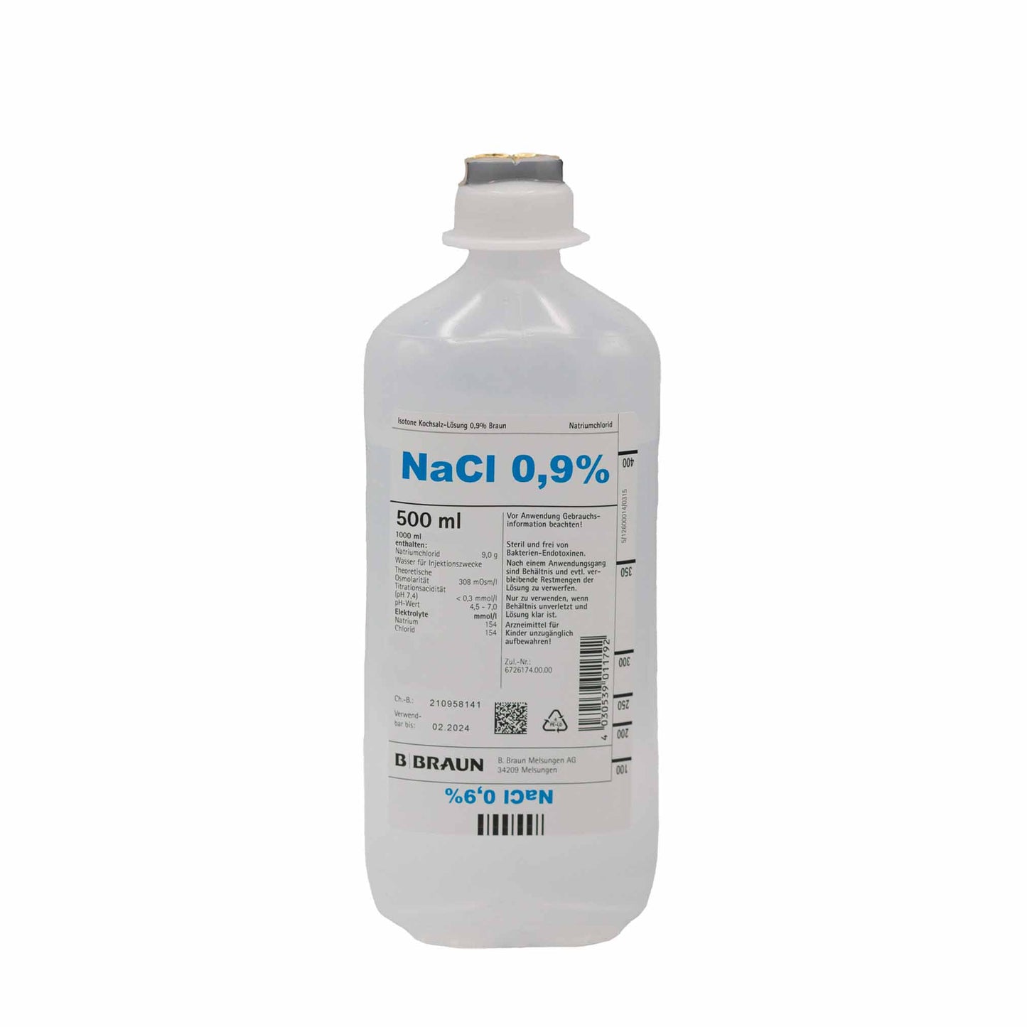 Isotonic saline solution 0.9%